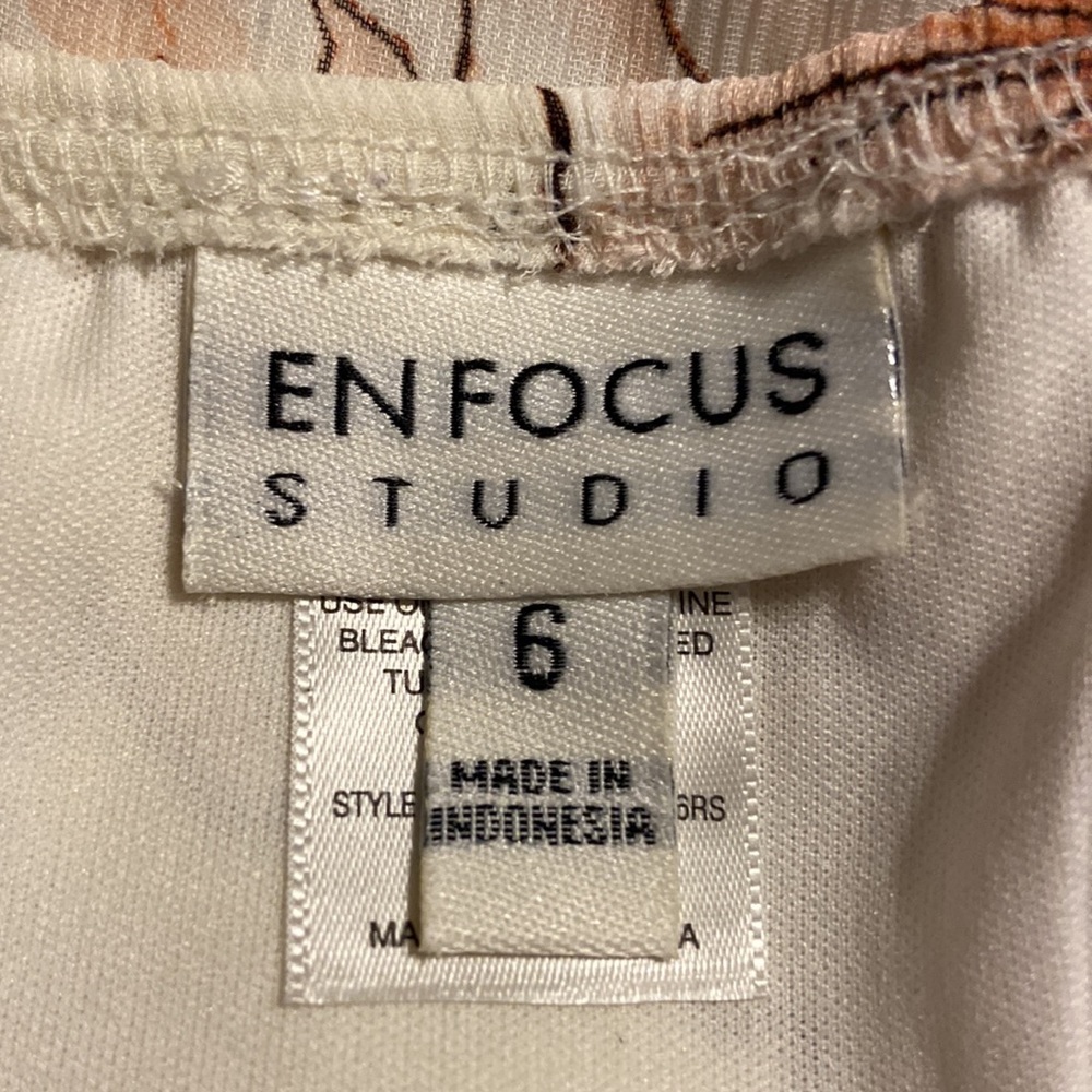 NWOT Enfocus Studio floral dress - Picture 7 of 9